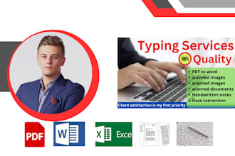 do fast typewrite copy from pdf, scanned, image to word