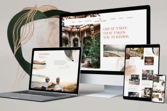 build custom shopify website and design logo for your brand