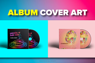 design album, single or mixtape cover art