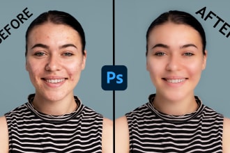 high end photo retouch or beauty reatouch