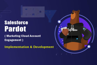 create salesforce pardot marketing cloud account engagement email, automations