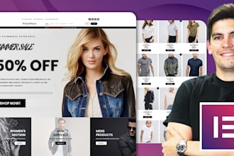 design and develop premium wordpress website elementor pro