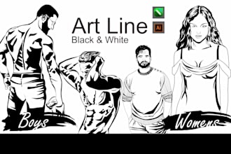 image to vector illustration of anything