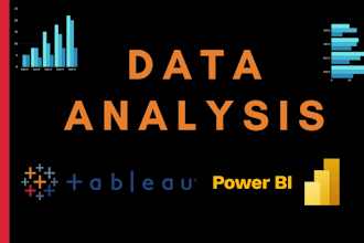 do projects in tableau, power bi