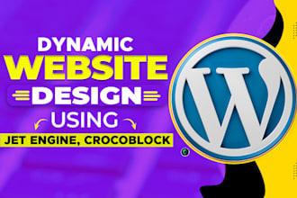 build crocoblock , jet engine dynamic website by jet engine, crocoblock