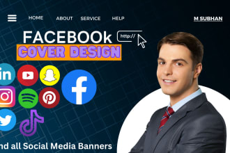 create an amazing facebook cover banner design