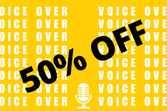 do bulk voice over at cheap rate in all languages