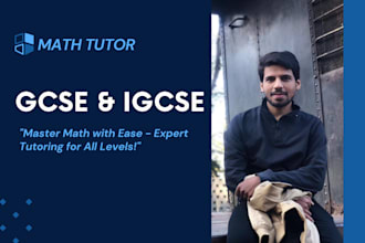 be your gcse, igcse expert online math tutor for all grades