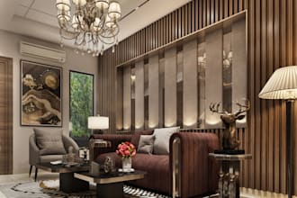 create soothing living room interiors for your project
