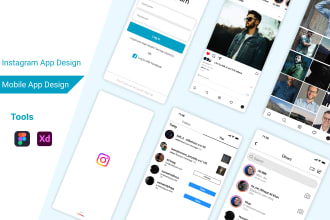design login and signup screen in figma