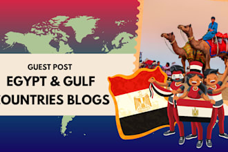 write and publish guest posts on egypt and gulf country sites