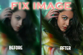 fast fix blurry photos, improve image quality, enhance