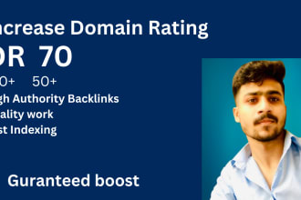 increase ahrefs dr domain rating 0 to 60