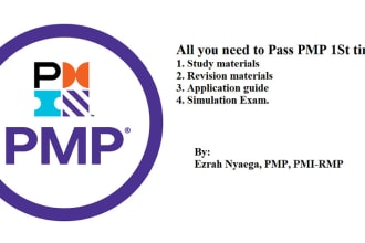 help you with all you need to pass pmp first try