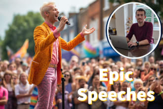 write an informative, persuasive or inspiring speech