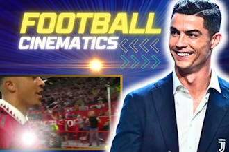 make a football cinematic video for you