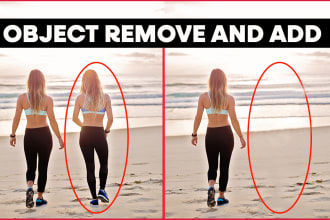do add or remove people, objects, or any photoshop editing