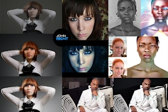 professionally retouch, enhance any photo, image in Photoshop