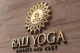 do luxury beauty cosmetics, fashion, yoga spa logo design