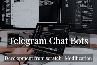 create a convenient telegram bot for you