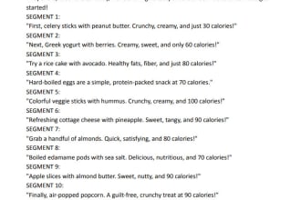 write video scripts for your health, nutrition and fitness instagram and youtube