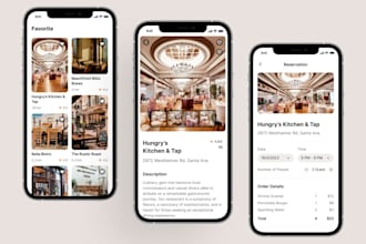 design mobile app UI UX in figma clean and modern
