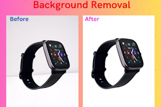 do photo background removal and creating
