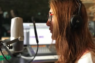 record professional french female voice over