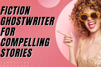 be your fiction ghostwriter