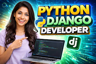 do responsive website development in django