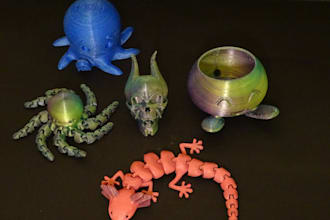 3d print and paint a model for you