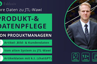 prepare any kind of data for import into jtl wawi with jtl ameise