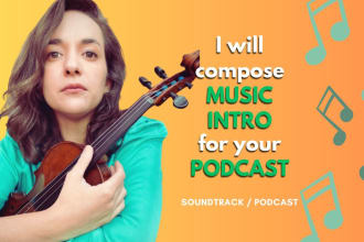 compose music intro for your podcast