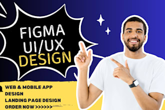 do figma website design,ui ux design,apps mockup expert