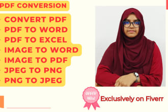 convert PDF to word or excel and word to PDF