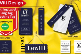 design clothing tag hang tag clothing label amazon product