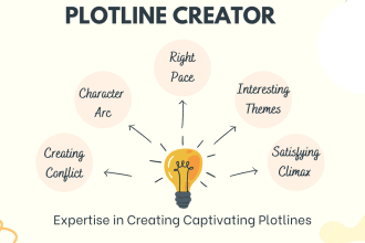 write detailed plotlines or catchy short story