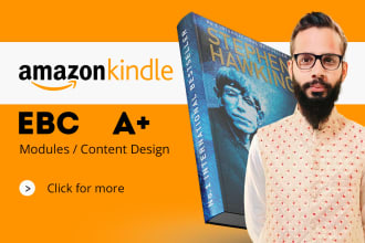 design engaging amazon KDP a plus content kindle direct publishing