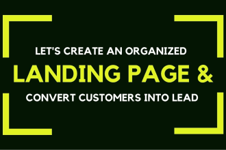 do wordpress landing page design, squeeze, or optin page using elementor