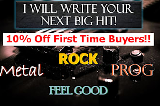 compose and produce your rock, metal or prog song