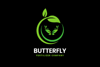 do logo design, business name with domain
