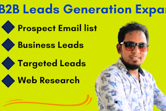 do lead generation, email list building, prospecting list