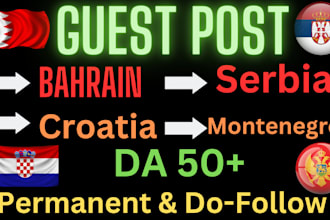provide guest posting service on serbia, croatia