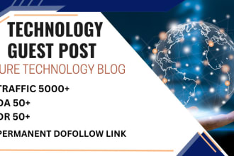 do tech guest post on high authority da 50 plus blog