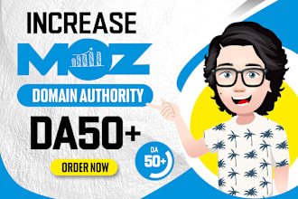 guaranteed increase your domain authority moz da 50 plus white hat SEO method