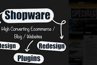 create shopware 6 and you will sell your products on quality e commerce