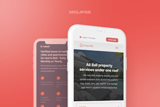 develop webflow landing page