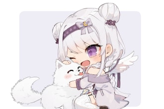 draw cute anime chibi
