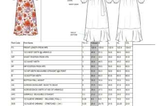 make sewing pattern and grading