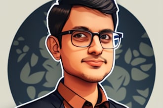 draw a vector portrait illustration art for you